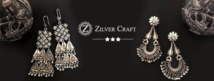 zilvercraft-jhumka earrings silver
