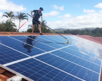 solar panel cleaning Sydney