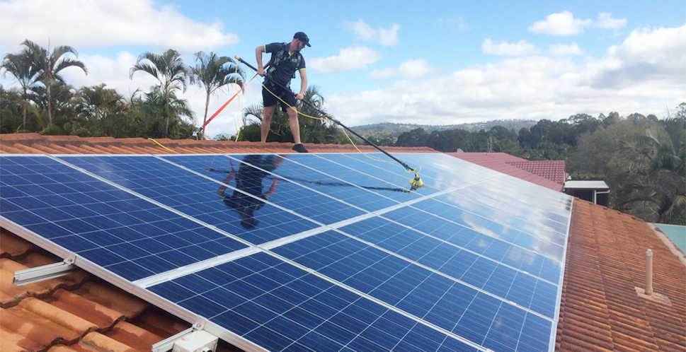 solar panel cleaning Sydney